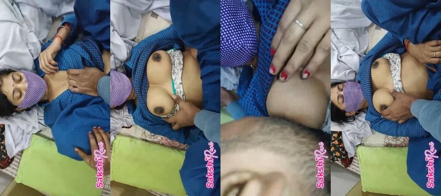 Desi Bhabhi Boobs Sucking and Fucking